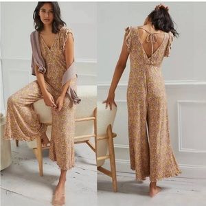 Anthropologie Mathilda Paisley Jumpsuit
